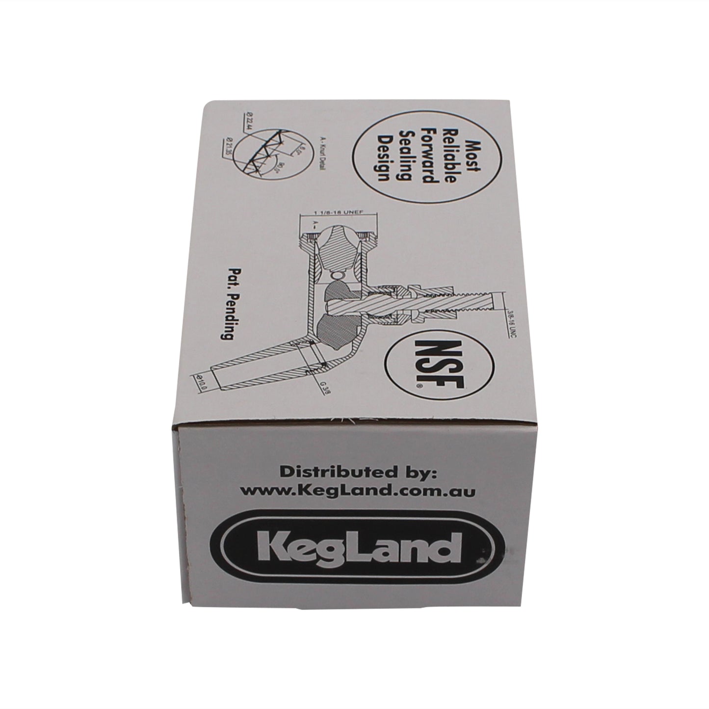 Nukatap Stainless Steel Flow Control Beer Faucet | Gen 2