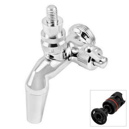 Nukatap Stainless Steel Flow Control Beer Faucet | Gen 2