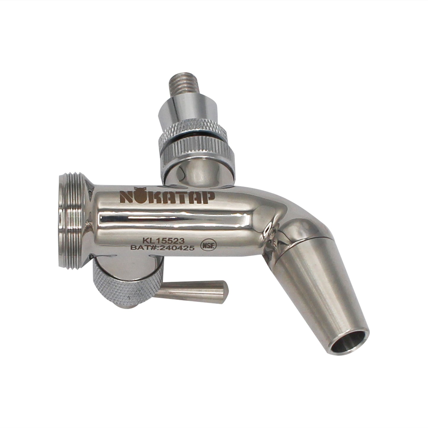 Nukatap Stainless Steel Flow Control Beer Faucet | Gen 2