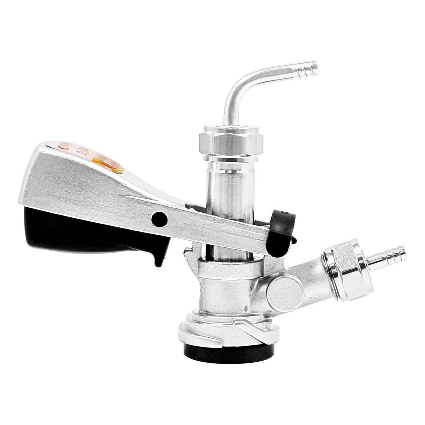 Kegland Stainless Steel Sanke "D" Style Keg Coupler - Squeeze Handle