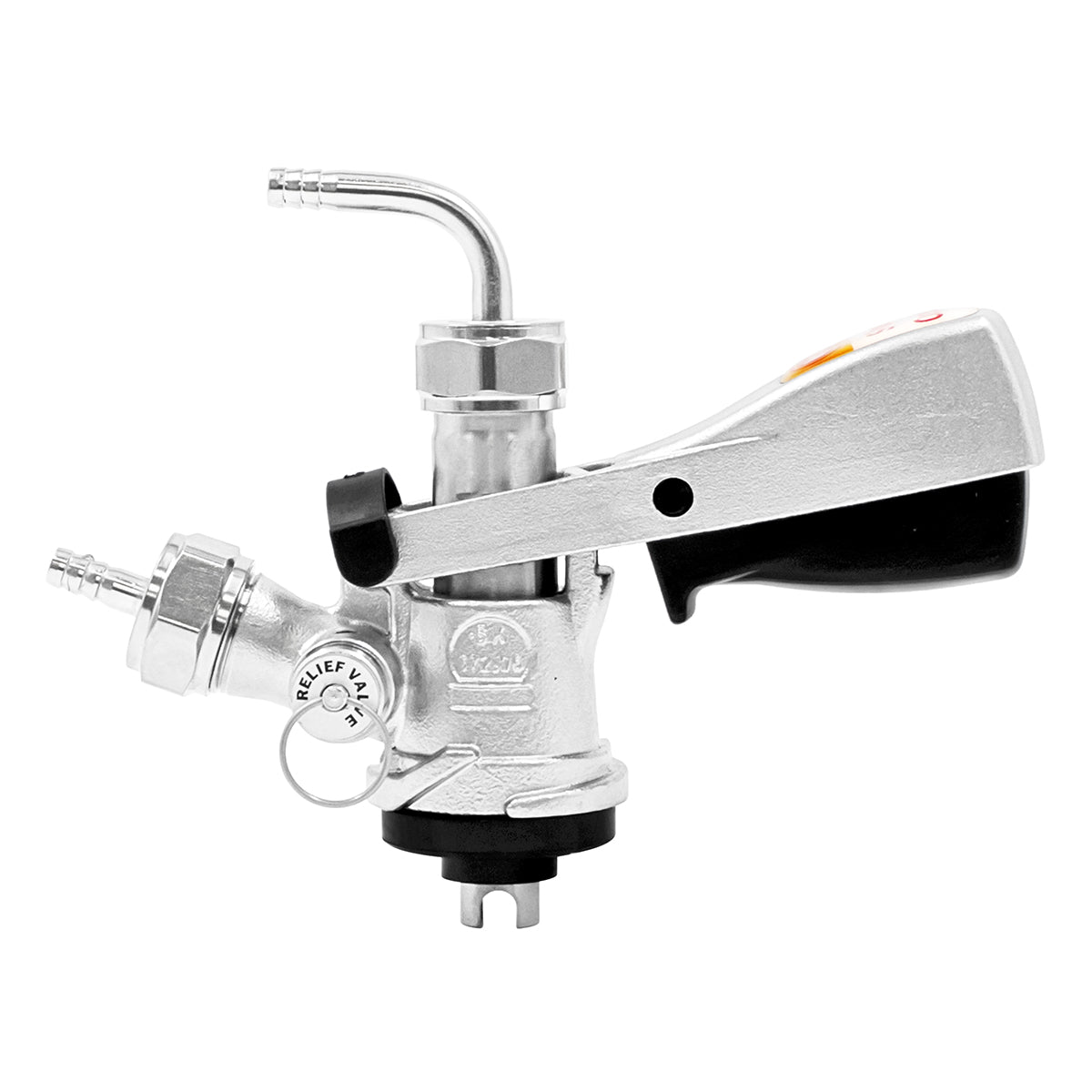 Kegland Stainless Steel Sanke "S" Style Keg Coupler - Squeeze Handle -  Canuck Homebrew Supply, Canada