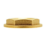 Kegland Brass Flanged Shank Lock Nut - 5/8" BSP