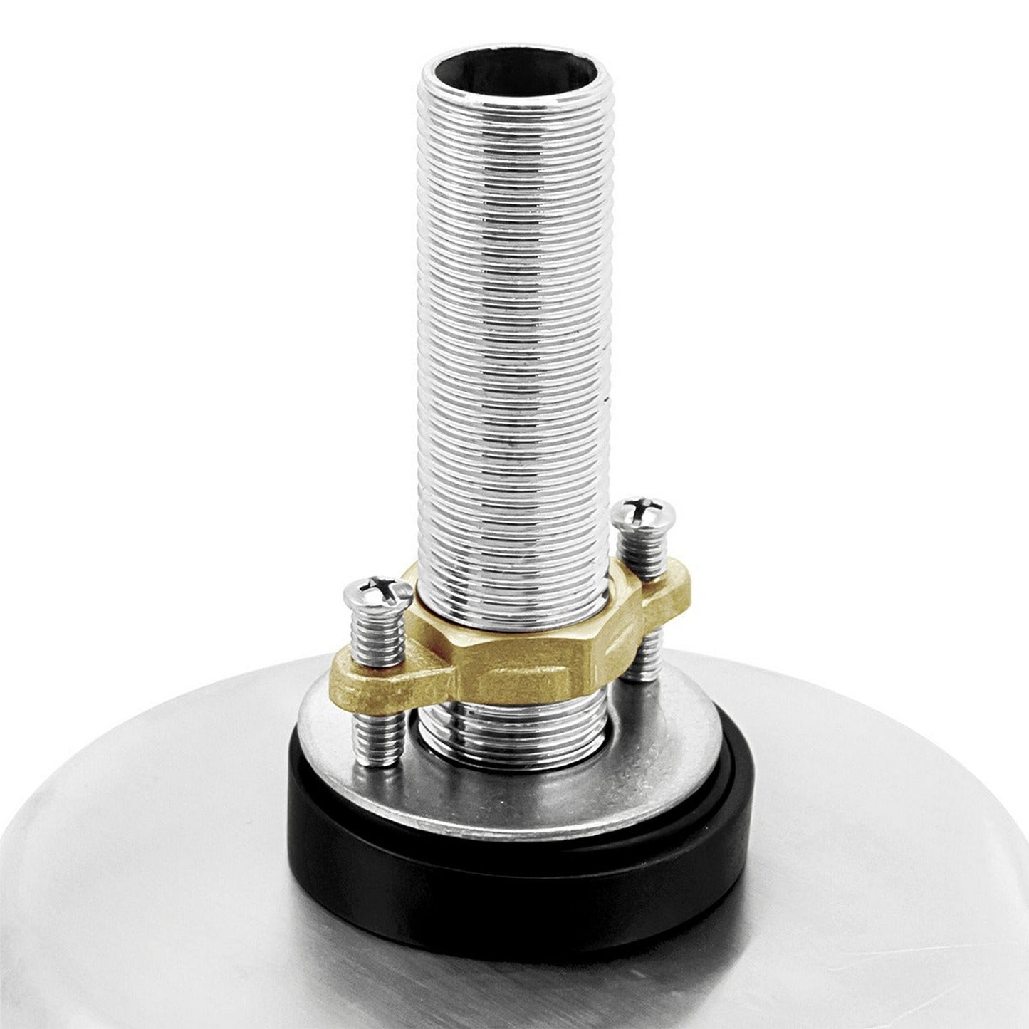 Kegland Stainless Steel Auto Spray Glass Rinser - 5 1/8" X 4 5/8" X 1"