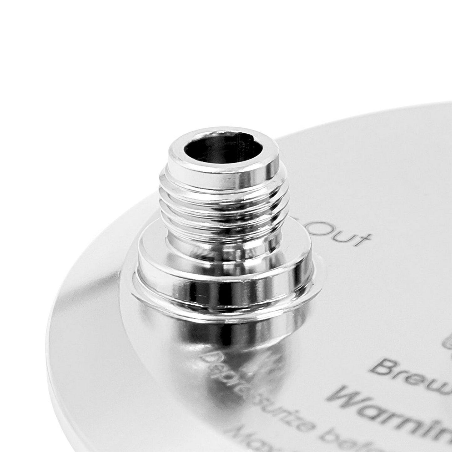 BrewBuilt 4" Tri Clamp End Cap With Boddy - Tri Clover Sanitary Stainless Steel Fitting