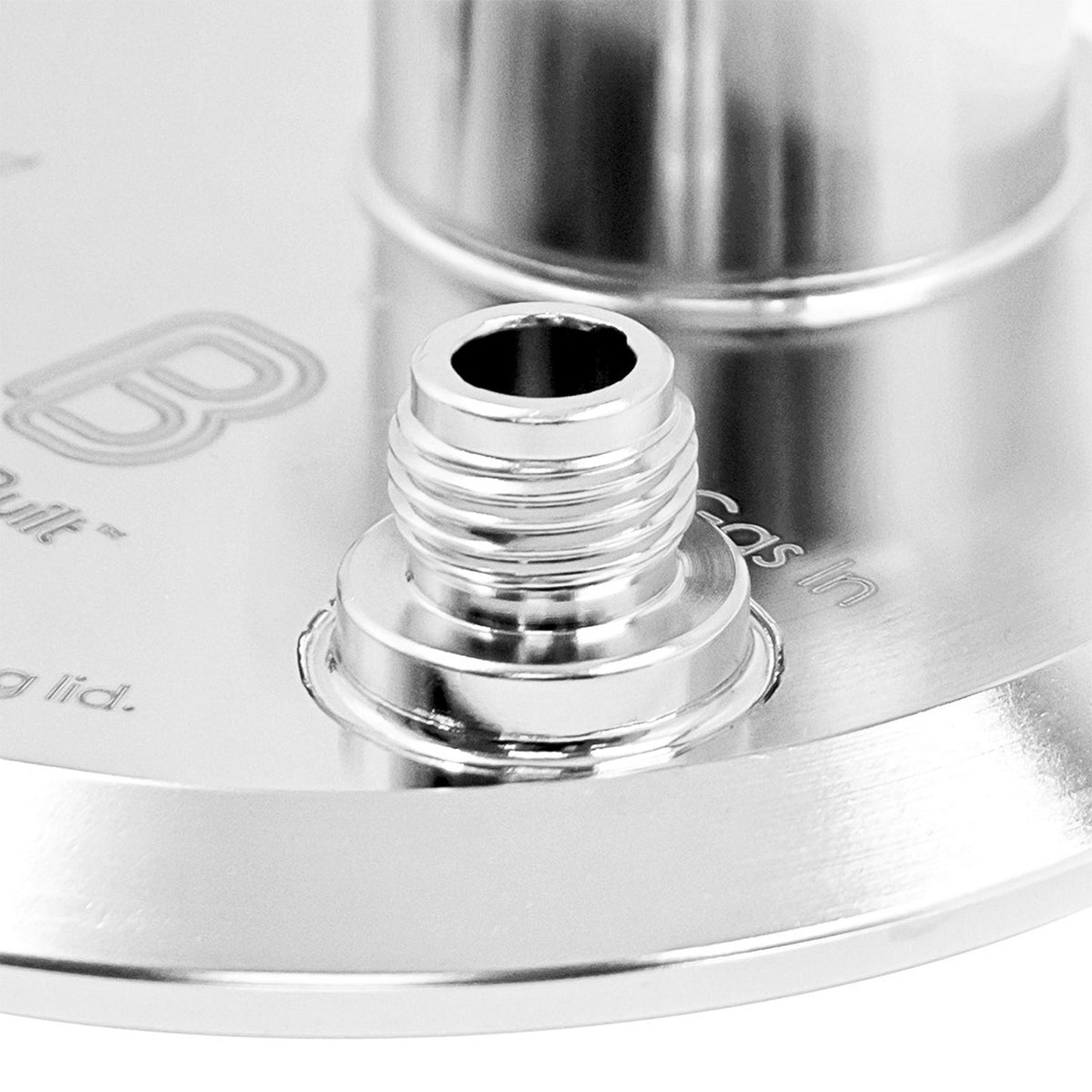 BrewBuilt 4" Tri Clamp End Cap With Boddy - Tri Clover Sanitary Stainless Steel Fitting