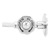 Kegland Stainless Steel Tri-Clover Knob Sample Valve - 1.5" TC