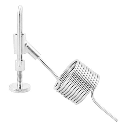 Kegland Sample Valve Pigtail Coil - Stainless Steel