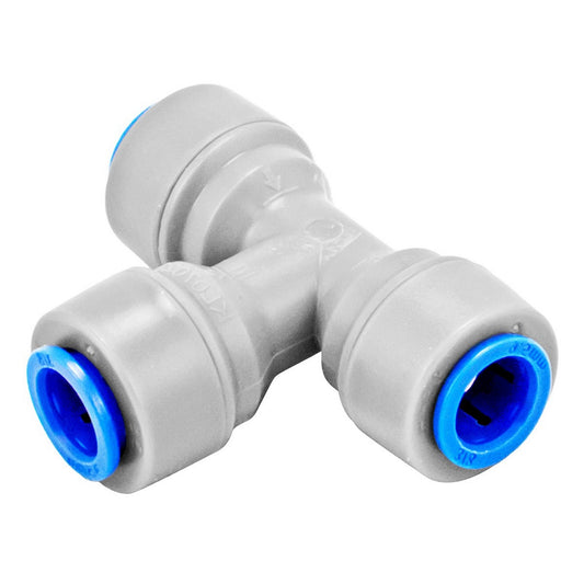 Duotight Food Grade Plastic (Push-In) Thermowell Tee - 3/8" (9.5mm)