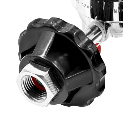 Kegland Multi-Gas 1-Way Primary Co2 Tool-Free Regulator (100 PSI, 4500 PSI) - 5/16" (8mm) [MK5] -  Canuck Homebrew Supply, Canada