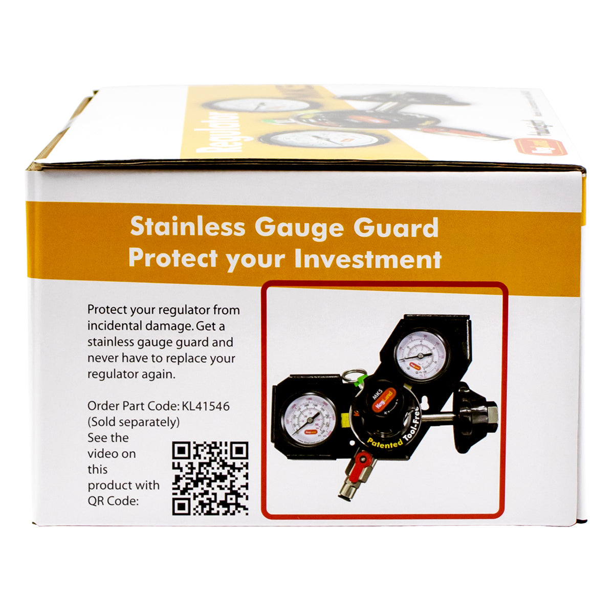 Kegland Multi-Gas 1-Way Primary Co2 Tool-Free Regulator (100 PSI, 4500 PSI) - 5/16" (8mm) [MK5] -  Canuck Homebrew Supply, Canada