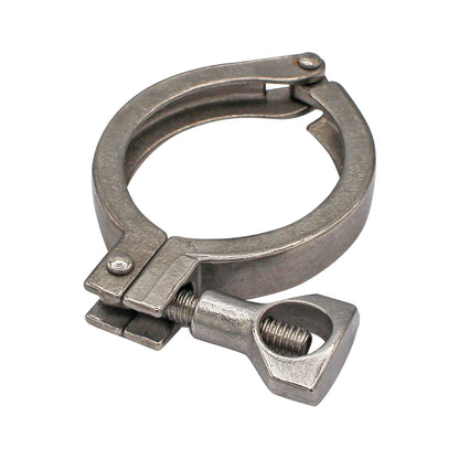 Kegland 2" Economy Single Pin Tri Clamp  - Tri Clover Sanitary Stainless Steel Fitting