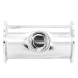 Modular 76 Series Stainless Steel Tri-Clover Extension Tube With BSP Port - 2" TC | 3/4" Female BSP (4")