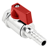Kegland Conical Fermenter Stainless Steel Ball Valve With Racking Arm - 3/8" NPT X 3/8" OD Barb