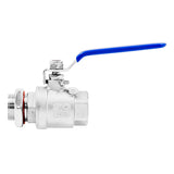 Kegland Stainless Steel Weldless Ball Valve Assembly - 3/4" NPT (2-Piece)