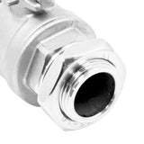 Kegland Stainless Steel Weldless Ball Valve Assembly - 3/4" NPT (2-Piece)