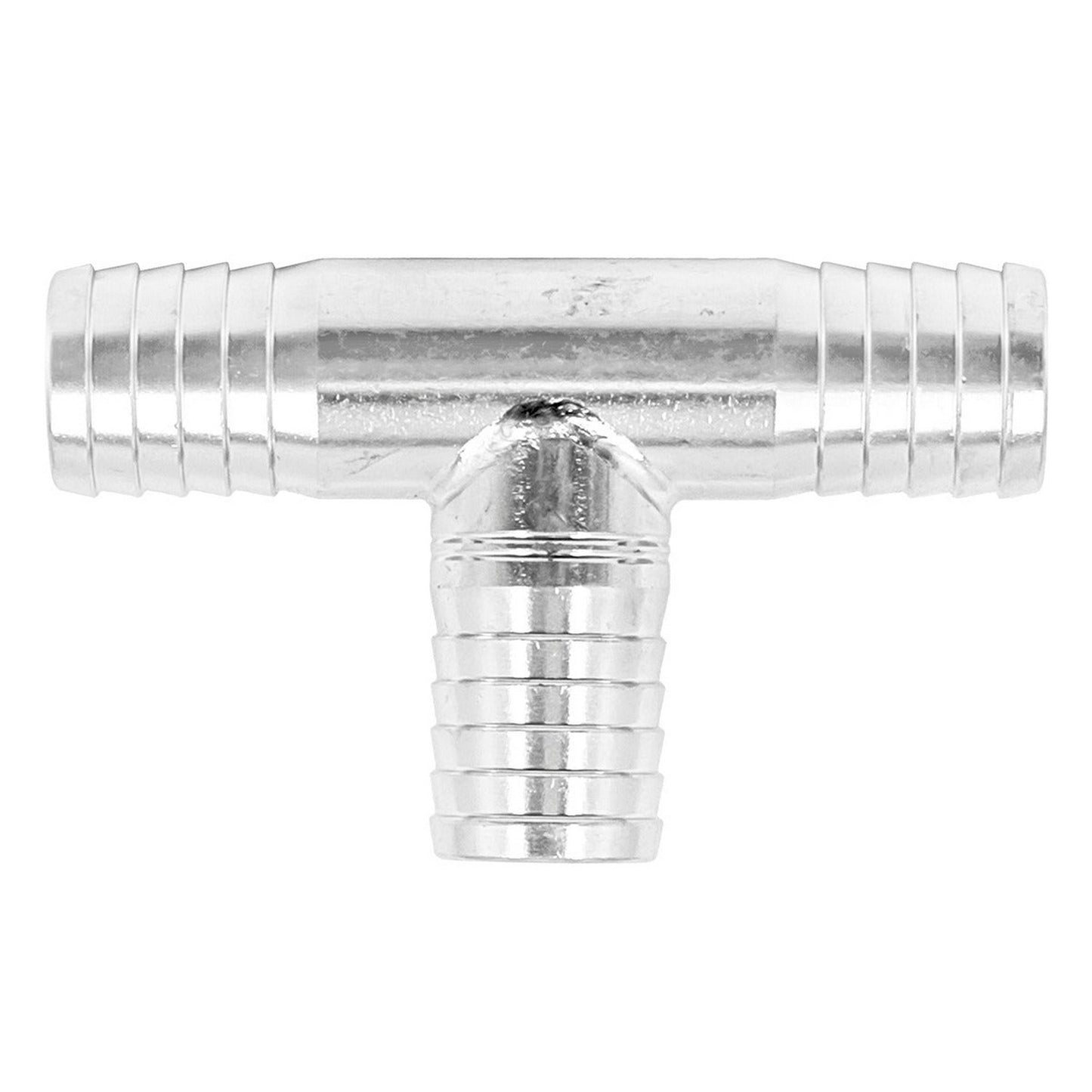 Kegland Stainless Steel Barbed Hose Splicer Tee - 13mm