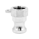 Kegland BrewZilla Stainless Steel Male Camlock Fitting - 1/2" Cam. X 1/2" Female BSP (Type A)