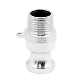 Kegland BrewZilla Stainless Steel Male Camlock Fitting - 1/2" Cam. X 1/2" Male BSP (Type F)