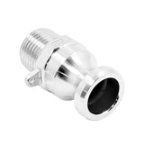 BrewZilla Stainless Steel Male Camlock Fitting - 1/2" Cam. X 1/2" Male BSP (Type F)