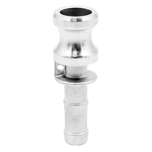 BrewZilla Stainless Steel Male Camlock Fitting - 1/2" Cam. X 1/2" OD Barb (Type E)