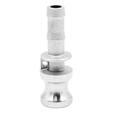 BrewZilla Stainless Steel Male Camlock Fitting - 1/2" Cam. X 1/2" OD Barb (Type E)