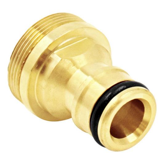Kegland Brass Fitting - M24 Male (M22 Female) X 1/2" Male QD