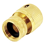 AlcoEngine Style Brass Fitting - 1/2" Female BSP X 1/2" Female QD