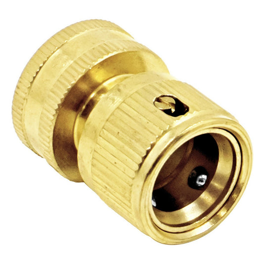 Kegland AlcoEngine Style Brass Fitting - 3/4" Female BSP X 1/2" Female QD