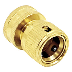 AlcoEngine Style Brass Fitting - 3/4" Female BSP X 1/2" Female QD