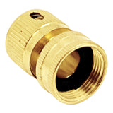 Kegland AlcoEngine Style Brass Fitting - 3/4" Female BSP X 1/2" Female QD