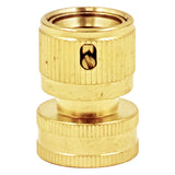 AlcoEngine Style Brass Fitting - 3/4" Female BSP X 1/2" Female QD