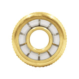 Kegland Brass Garden Hose Joiner - 1/2" X 1/2"
