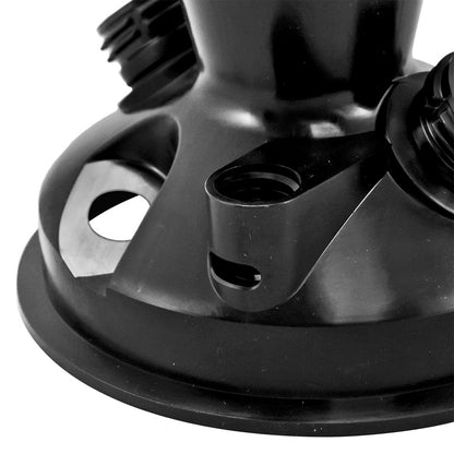 Kegmenter Tri-Clover Glycol Pressure Lid - 4" TC X 2" TC (Pre-Drilled)