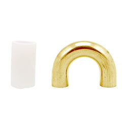 PolyPhoenix Copper Bubble Capper Plate U-Bend With Silicone Tube