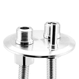 PolyPhoenix Stainless Steel Corrugated Condenser - 3" TC | 1/2" Male NPT