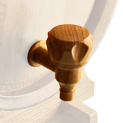 Kegland Plastic Oak Barrel Tap - 10L