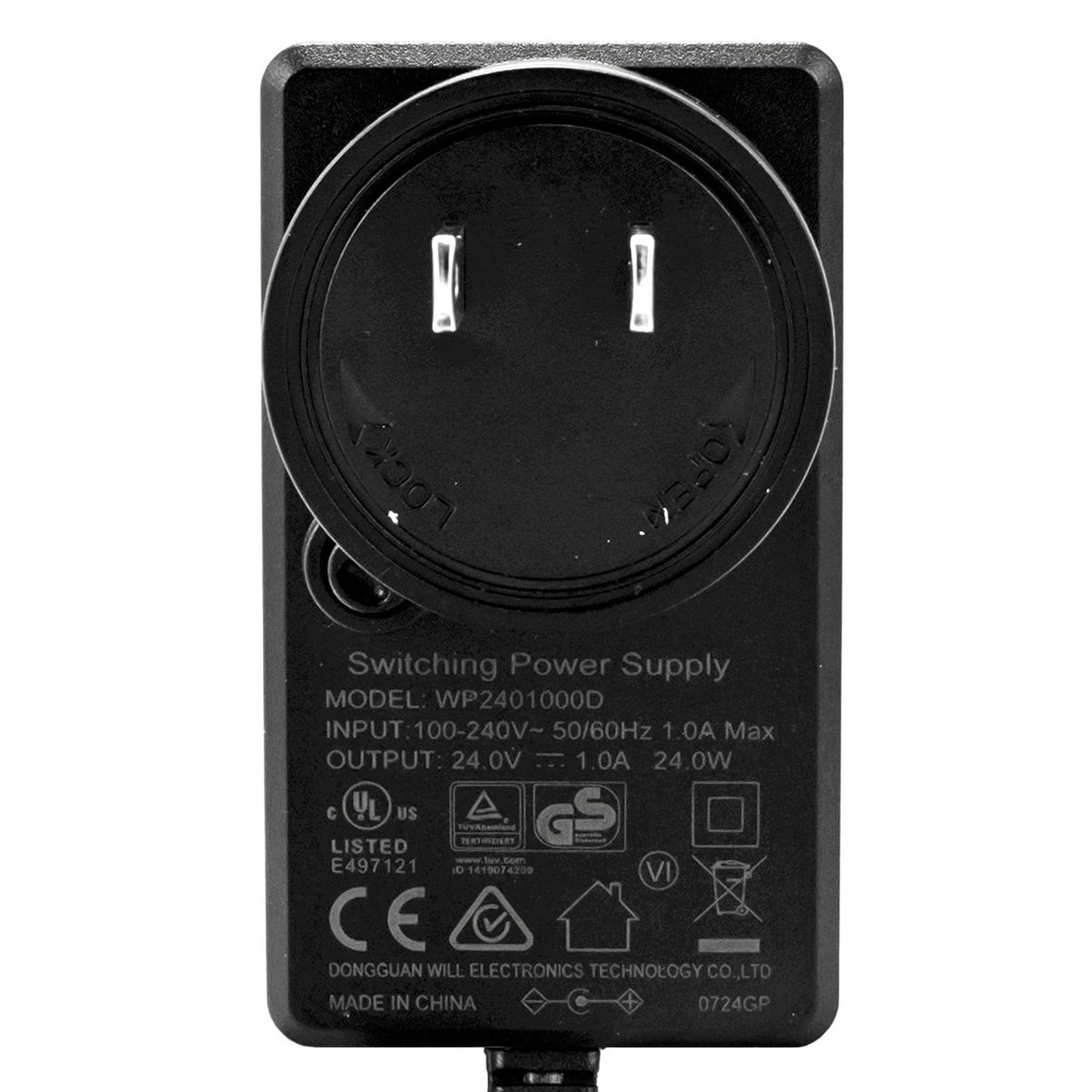 Kegland Cannular Can and Bottle Filler Power Supply - 100 - 240V