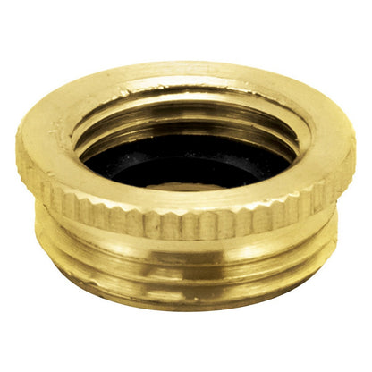 Brass British Standard Pipe Reducer Bushing - 3/4" Male BSP X 1/2" Female BSP | Compact