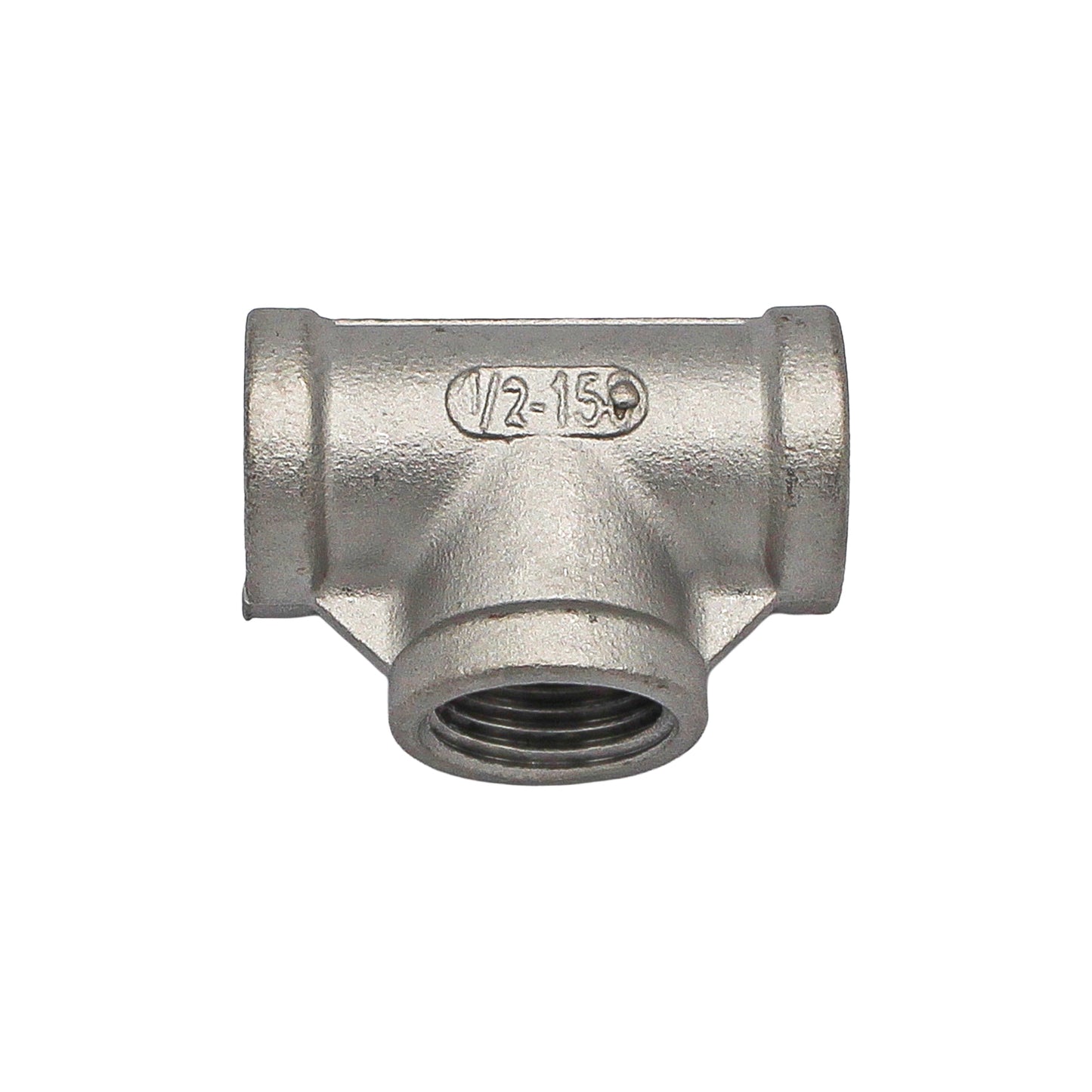 Kegland 1/2" Female BSP Equal Tee - 304 Stainless Steel Pipe Fitting