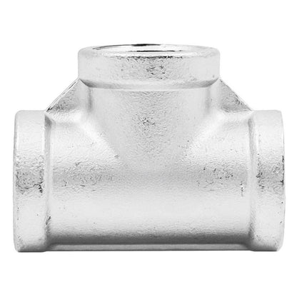 Kegland 1/2" Female BSP Equal Tee - 304 Stainless Steel Pipe Fitting
