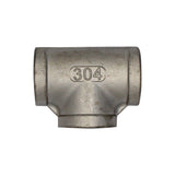 Stainless Steel British Standard Pipe Tee - 3/4" Female BSP