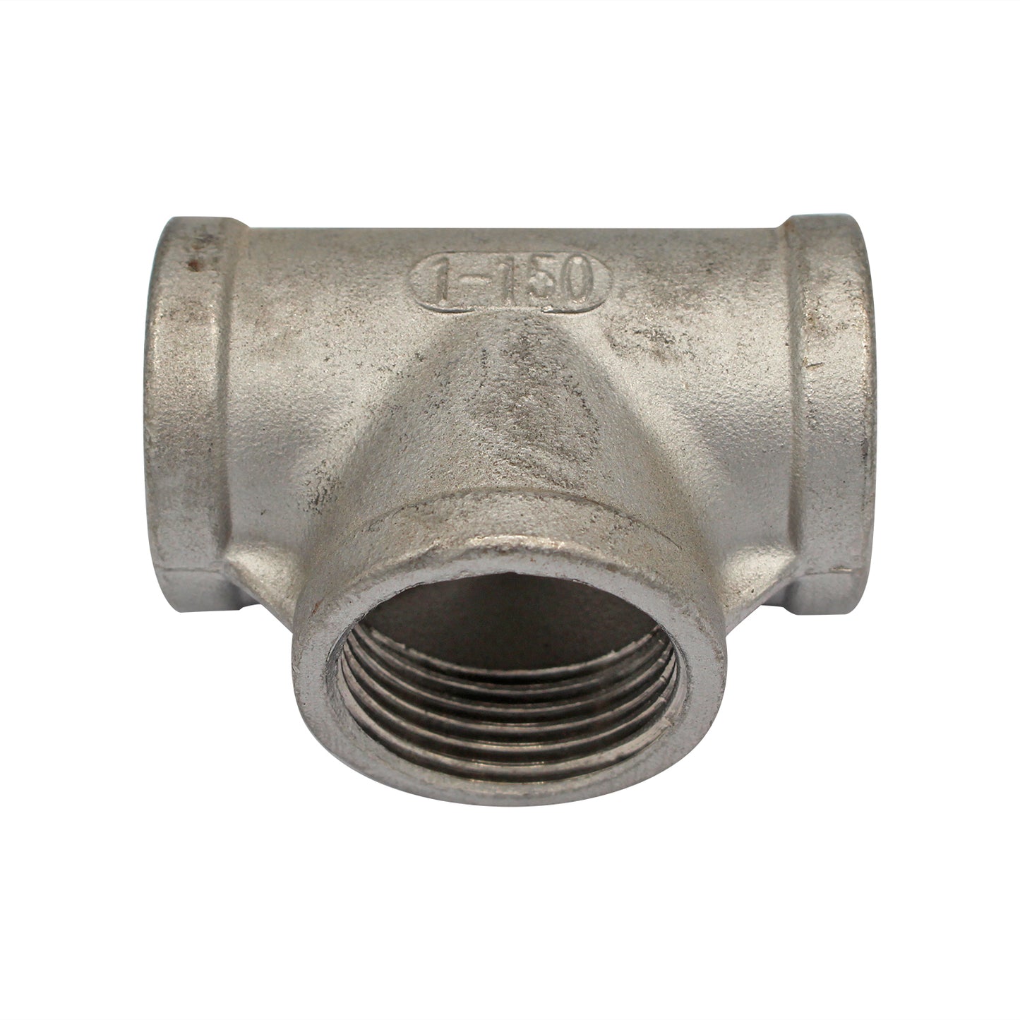 1" Female BSP Equal Tee - 304 Stainless Steel Pipe Fitting