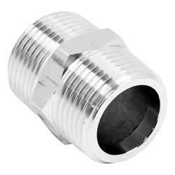 Stainless Steel Straight Hex Nipple - 1" BSP | KL23399