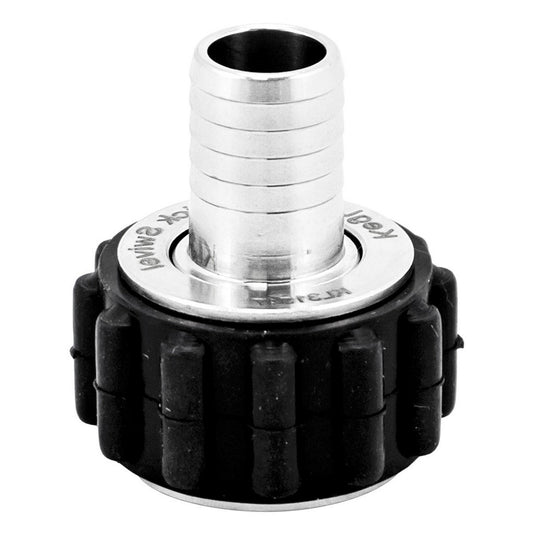 Kegland Stainless Steel Quick Connector Fitting - 1/2" Female NPT X 1/2" OD Barb