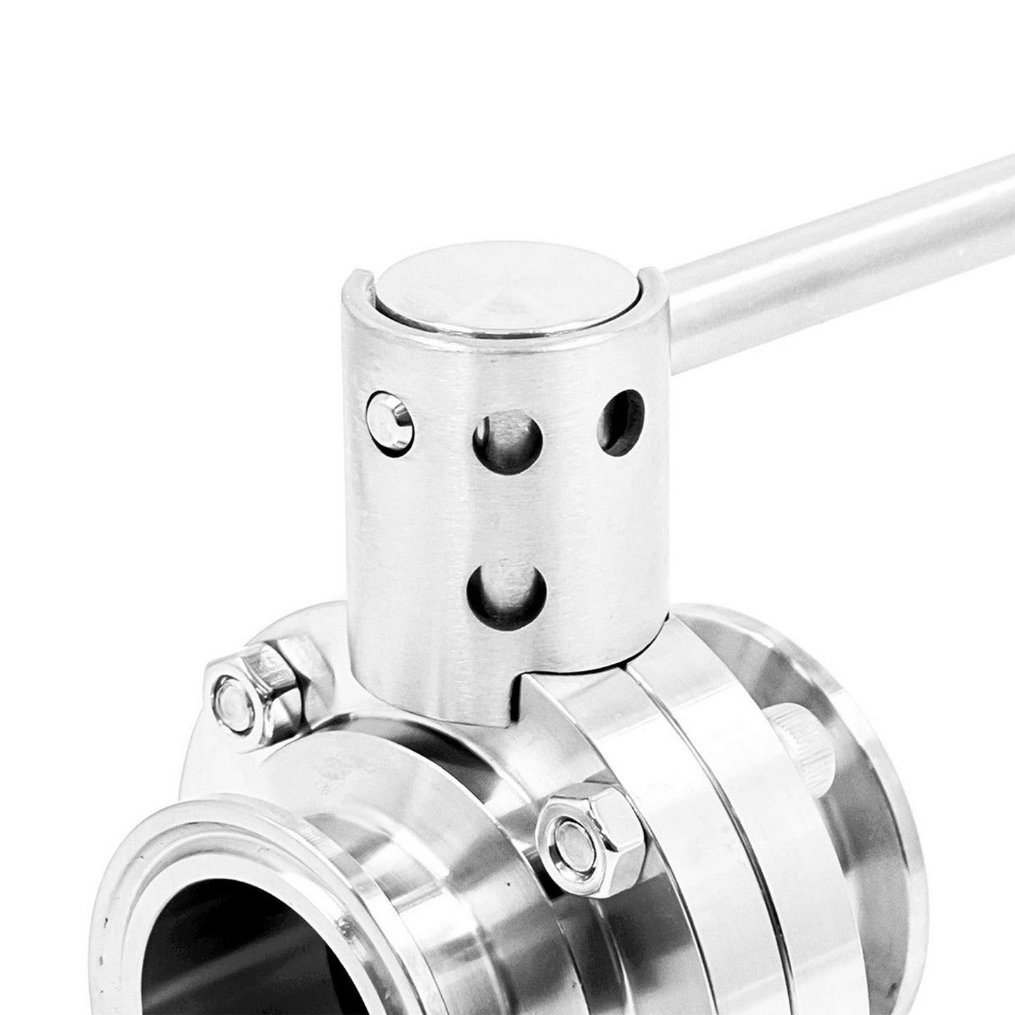 Kegland Stainless Steel Tri-Clover Butterfly Valve (Pull Trigger) - 1.5" TC