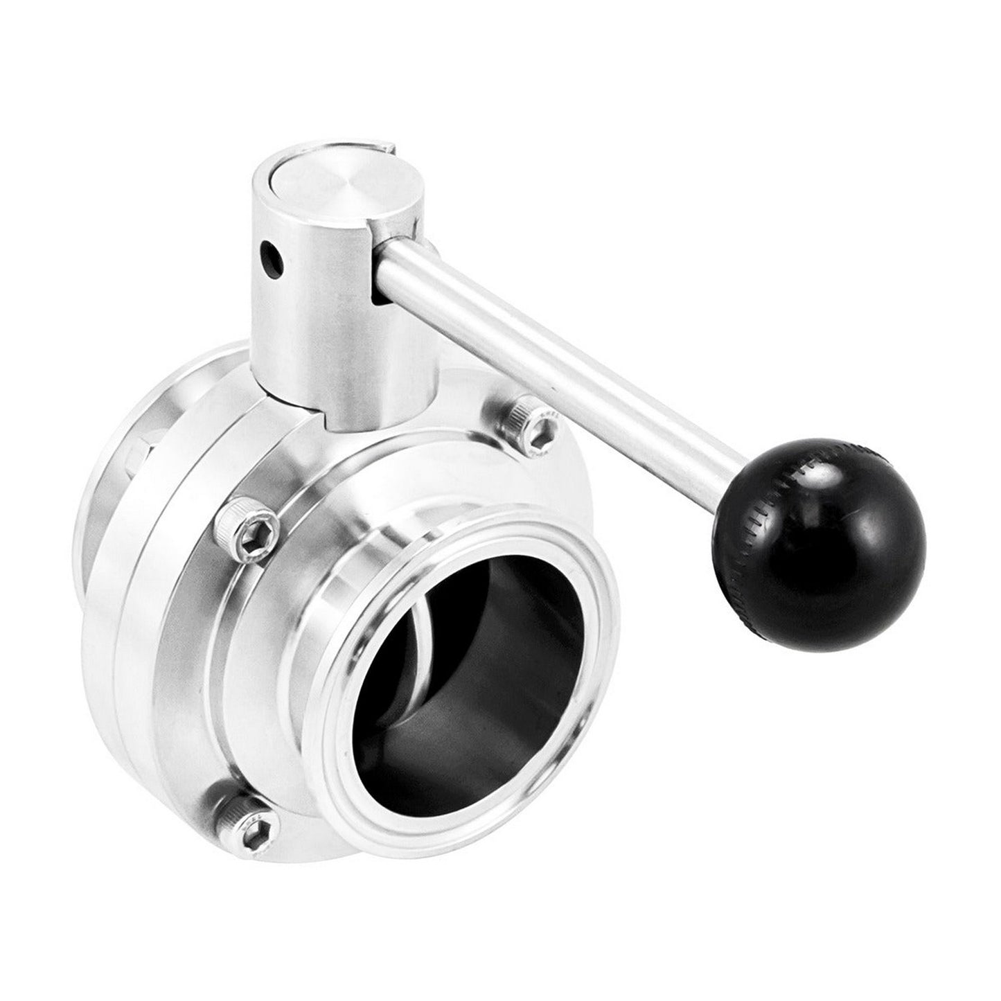 Kegland Stainless Steel Tri-Clover Butterfly Valve (Pull Trigger) - 2" TC
