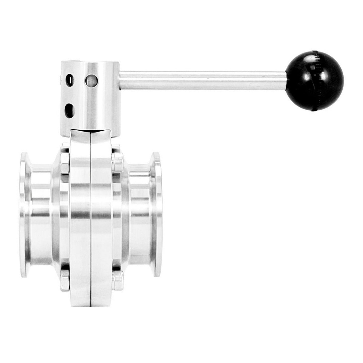 Kegland Stainless Steel Tri-Clover Butterfly Valve (Pull Trigger) - 2" TC