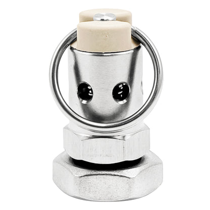 Pressure Relief Valve Bulkhead - 65 PSI (4.5 BAR) | Tan