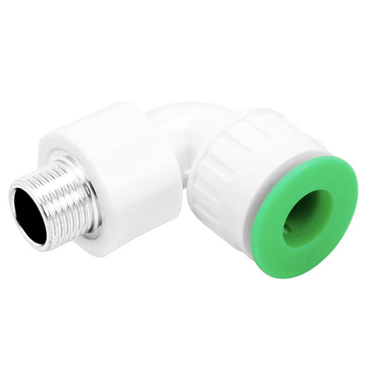 Kegland Pneumatic PPR (Push-In) 90° Elbow - 1/2" Male NPT X 16mm