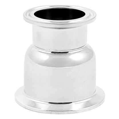 Stainless Steel Tri-Clover Concentric Bowl Reducer - 2" TC X 1.5" TC